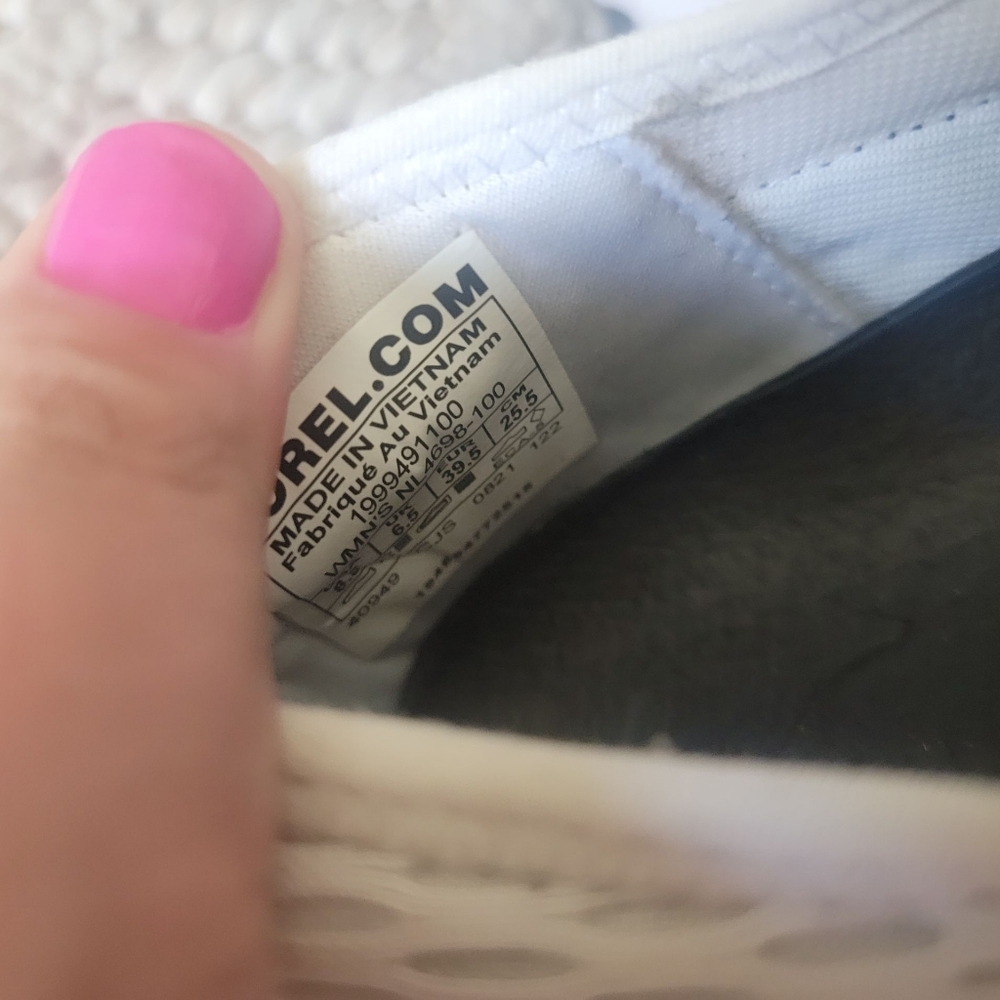 Sorel Women's Kinetic Impact Slip On Sneakers White/Green Size 8.5 SALE ALERT - Picture 2 of 14